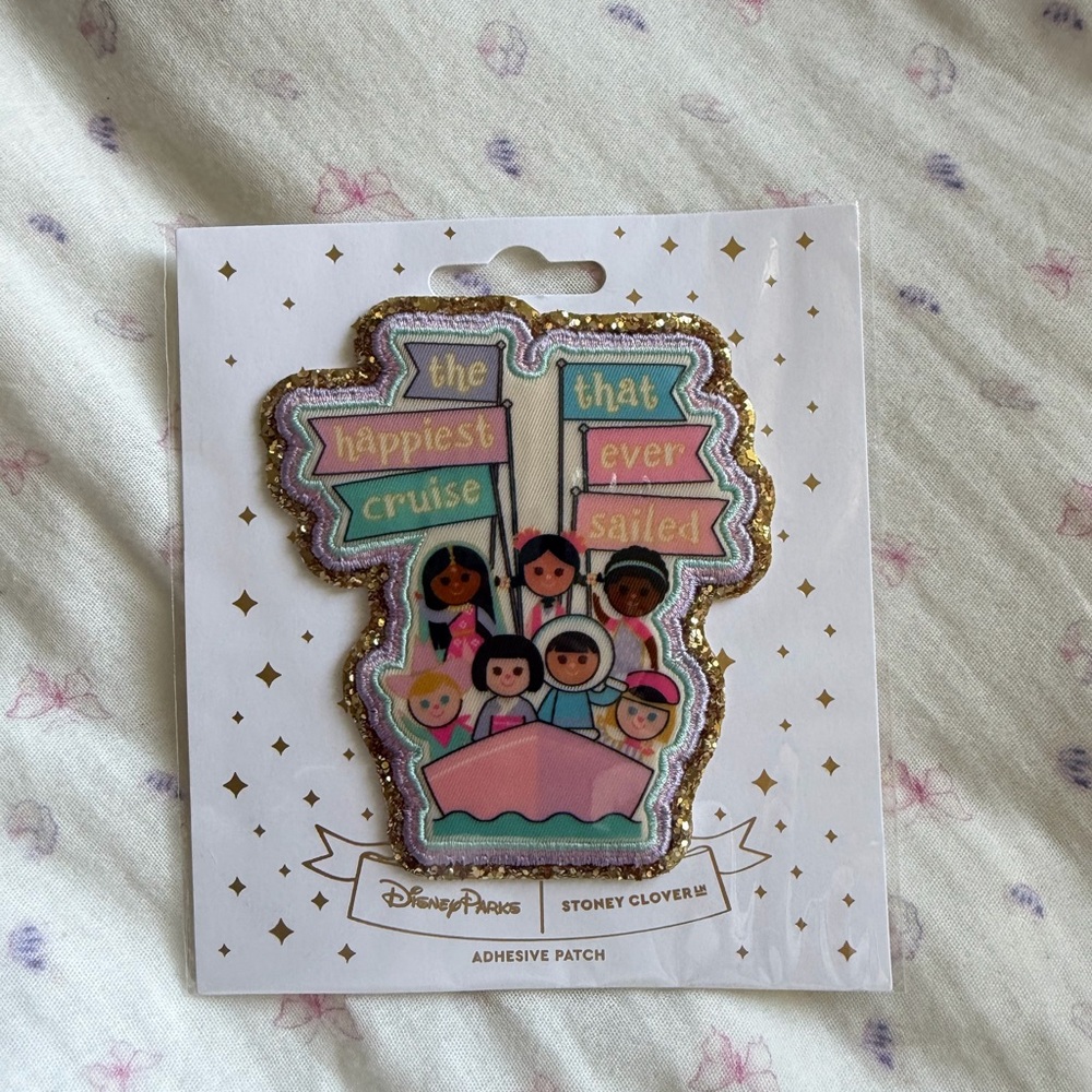 Stoney Clover Lane x Disney Disneyland It’s a Small World Boat Adhesive Patch